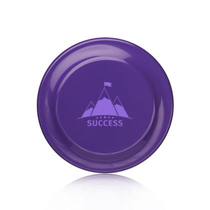 Custom 9.25 in. Solid Color Flying Discs - Purple Custom 9.25 in. Solid Color Flying Discs - Purple