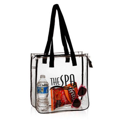 Custom Clear Tote Bags - Clear Lifestyle