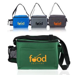 Custom Insulated Polyester Lunch Bags - All Colors