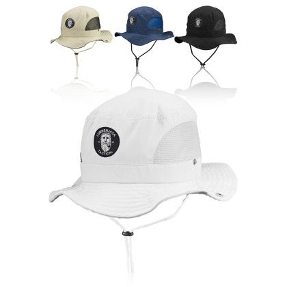 Custom Bucket Hat with Mesh Sides - All Colors