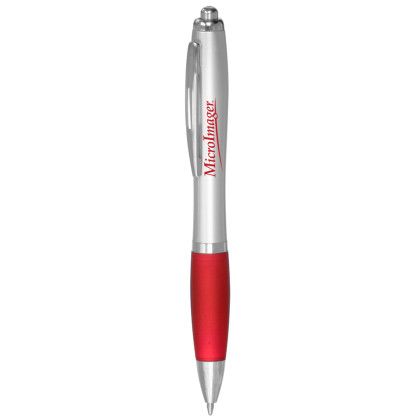 Custom Colored Grip Gel Pens - Red