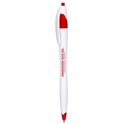 Custom Derby Ballpoint Pens - Red