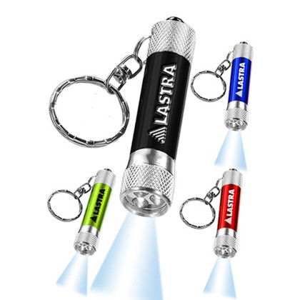Custom LED Flashlight Keychains - All Colors 