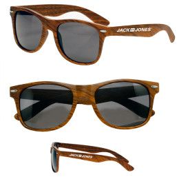 Custom Wood Tone Sunglasses