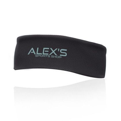 Custom Cooling Athletic Sports Headbands - Black
