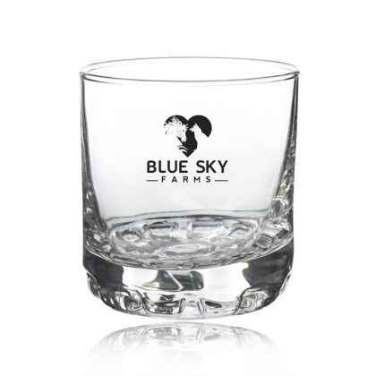 Custom 9 oz Capitol Whiskey Rocks Glasses - Clear 