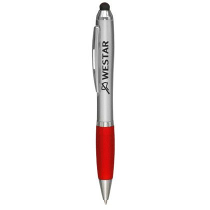 Custom Stylus Ballpoint Pens - Red