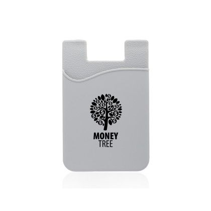 Custom Maya Basic Silicone Phone Wallets - Grey