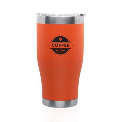 Custom 28 oz. Challenger Stainless Steel Tumblers - Orange