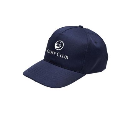 Custom Polyester Baseball Caps - Blue