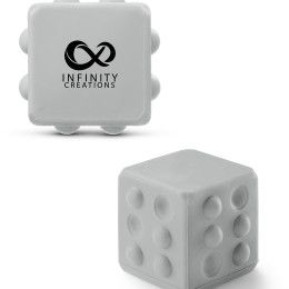 Custom Push Pop Bubble Cube Fidget Sensory Toy - Gray Custom Push Pop Bubble Cube Fidget Sensory Toy - Gray