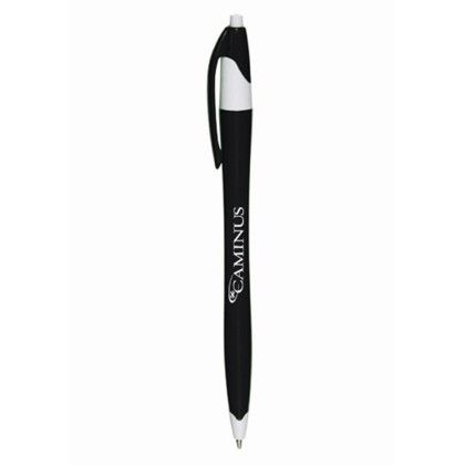 Custom Black Ink Office Pens - Black