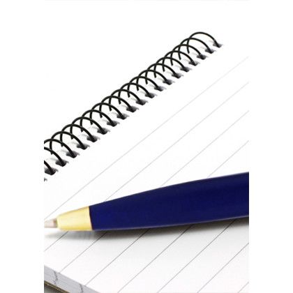 Custom Alston Hotel Pens - Blue Lifestyle