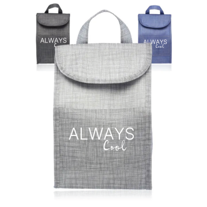 Custom Shimmer Insulated Lunch Bags - All Colors 