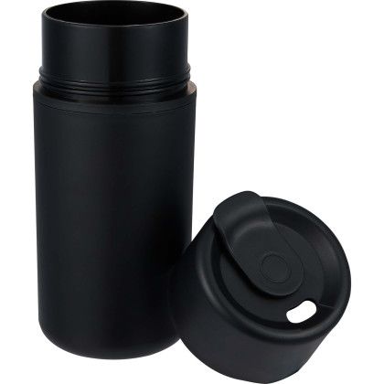 Custom Urban 16 oz Recycled Tumbler - Black Open Cap
