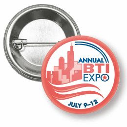 Custom 2.25" Round Celluloid Buttons - Multicolor