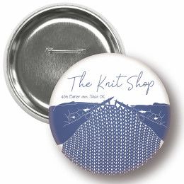 Custom 4" Round Celluloid Buttons - Multicolor