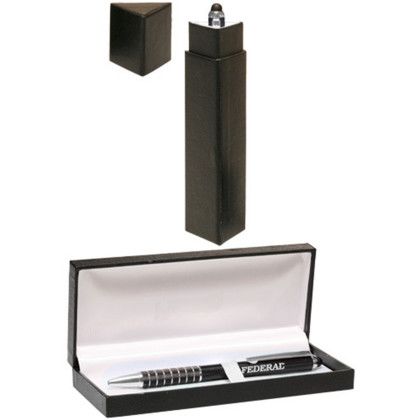 Custom Stylus Rigged Metal Pens Gift Set - Black Custom Stylus Rigged Metal Pens Gift Set - Black