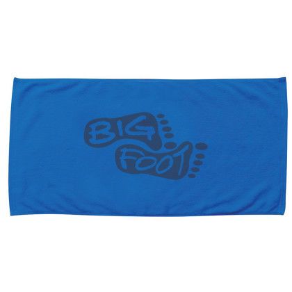 Custom 60" x 30" Colored Coastal Beach Towels - Royal