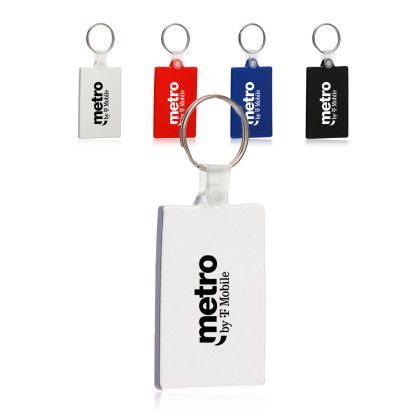 Custom Rectangle Soft Keychains - All Colors