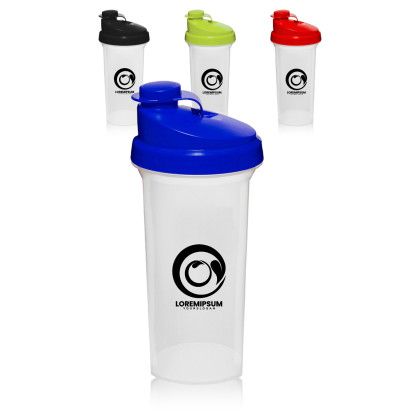 Custom 25 oz. Plastic Shaker Bottles - All Colors Custom 25 oz. Plastic Shaker Bottles - All Colors
