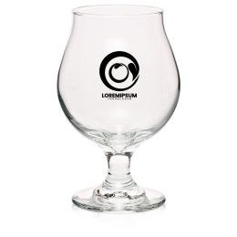 Custom 16 oz. Libbey Belgian Tulip Goblet Beer Glasses - Clear