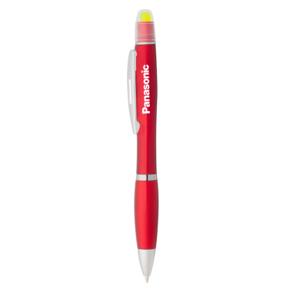 Custom Marathon Gel Highlighter Pens - Red