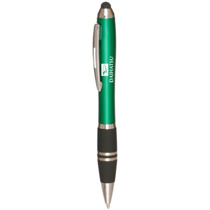 Custom Stylus Grip Ballpoint iPens - Green