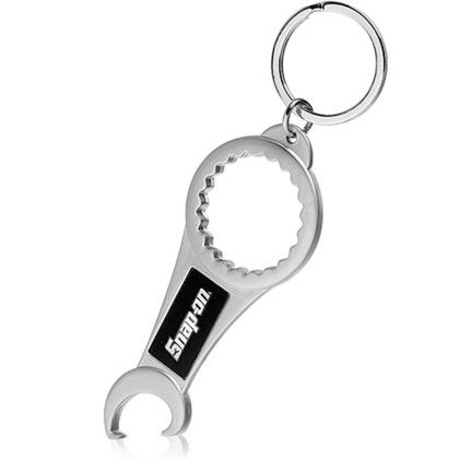 Custom 2 in 1 Bottle Opener Keychains - Black Custom 2 in 1 Bottle Opener Keychains - Black