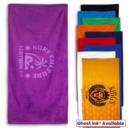 Custom Jewel Collection Colored Beach Towel