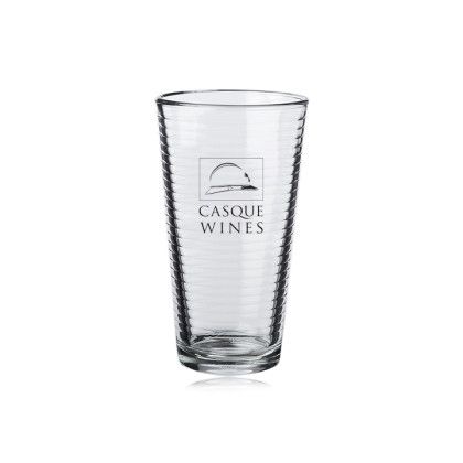Custom 16 oz. Spiral Pint Glasses - Clear