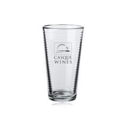 Custom 16 oz. Spiral Pint Glasses - Clear