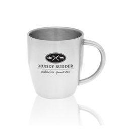 Custom 10 oz. Stainless Steel Coffee Mugs - Silver 