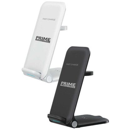Custom 3-in-1 Wireless Charging Stand - All Colors 
