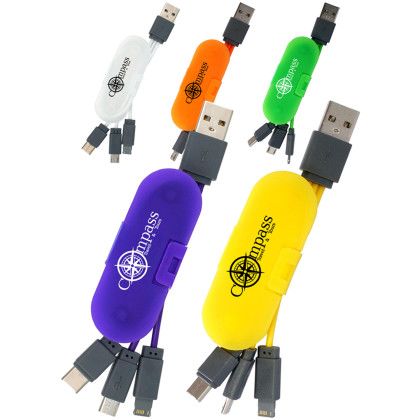 Custom Cable Wrap Phone Stand - All Colors 