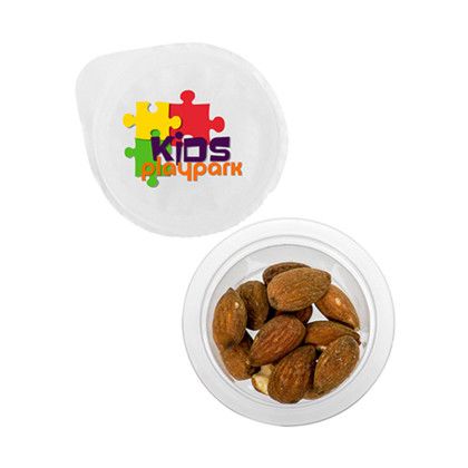Custom Small Full Color Cup Of Candy - Almonds Custom Small Full Color Cup Of Candy - Almonds
