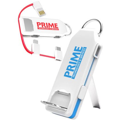 Custom Keychain Phone Stands for iPhone and Samsung - All colors