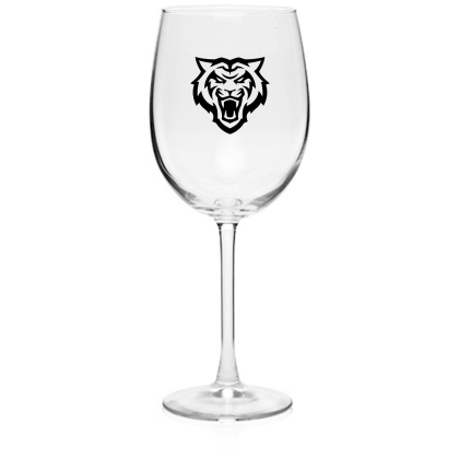 Custom 19 oz ARC Cachet White Wine Glasses - Clear
