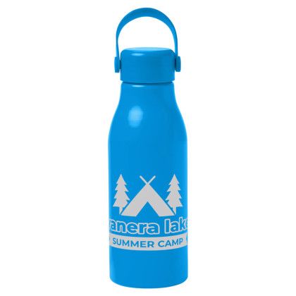 Custom CORE365 22oz Recycled Aluminum Water Bottle - Electric Blue Custom CORE365 22oz Recycled Aluminum Water Bottle - Electric Blue