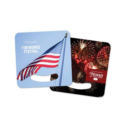 Custom Full Color Hand Fan 2-Sided 