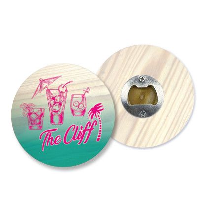 Custom CoasterStone Pop-A-Top Coaster - Bulk