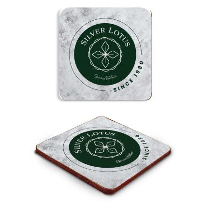 Custom CoasterStone Hardboard Cork-Back Coaster