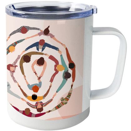 Custom 10 oz Insulated Stainless Steel Sublimation Mug