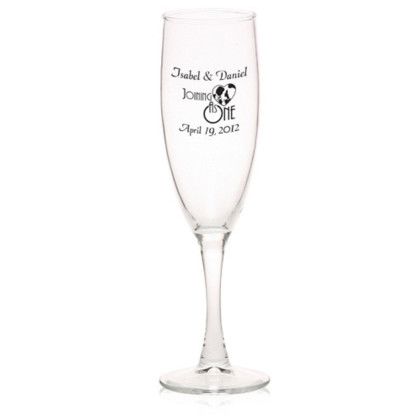 Custom 5.75 oz. ARC Nuance Champagne Flutes - Clear Custom 5.75 oz. ARC Nuance Champagne Flutes - Clear