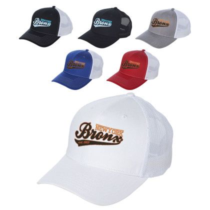 Custom Structured Trucker Snapback Caps - All Colors 