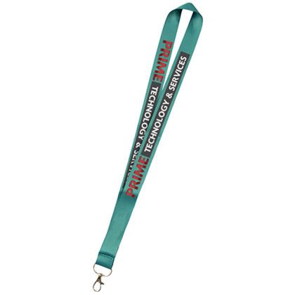 Custom 36" Dye Sublimation Micro Weaved Polyester Lanyards - Teal Custom 36" Dye Sublimation Micro Weaved Polyester Lanyards - Teal