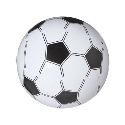 Custom 16" Soccer Beach Ball - White Custom 16" Soccer Beach Ball - White