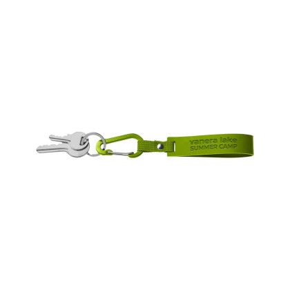 Custom CORE365 Loop Keychain - Acid Green 