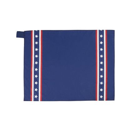 Custom USA Patriotic Packable On-The-Go Picnic Mat - Back View 