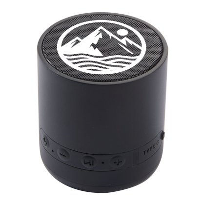 Custom BuzzTurn Recycled Bluetooth Speaker - Black Custom BuzzTurn Recycled Bluetooth Speaker - Black